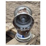 2 Metal Lawnmower Rims