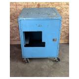 Blue Metal Cabinet