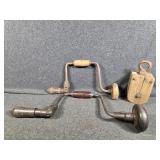Hand Drills (2) Wooden Pulley Block