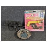 Magnetic Pan, Chimney Brush, Radiator Flush Kit