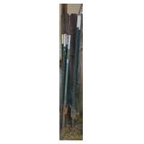 Green Steel T Posts 11 Various Heights