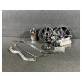 Chrome Alternator Housing Kit,Starter Solenoid