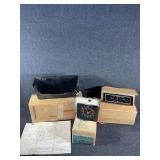 Chevrolet Electric Clock, GM Tissue Dispenser, G