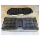 80ï¿½s GM Black Tufted Rear Seat