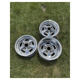 15" Wheels (3) Chrome