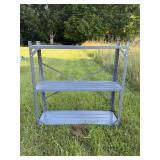 Metal Three Shelf Unit