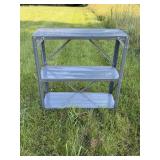 Three Shelf Metal Unit
