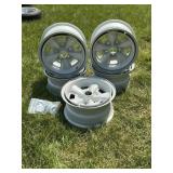 15"X7" Z28 Steel Wheels (4) 15"X7" Steel Wheel (1)