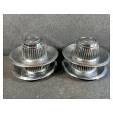 (4) Chevy Rally Wheel Center Caps