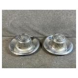 (2) Rally Wheel Center Caps