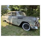 1955 Chevy Bel Air 4 Door Sedan