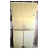 2 Wooden Shop Cabinets