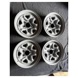 15X6 GM Steel Wheels (4)  5 Lug Bolt Pattern