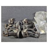 350 Olds Pistons, Rods, Head Bolts, Push Rods Etc.