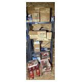 Shelving Unit W/ Oil, Power Steering Fluid