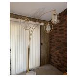 Q.H. Lighting  Marble Base Floor Chandelier Lamp