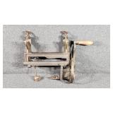 Antique Cast Iron hand Crank apple peeler