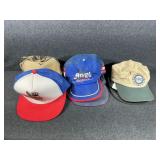 Variety selection of different Ball caps