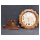 Howard Miller Wall Clock, Heart Wall Self/Sconce