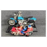 Harley Davidson VHS tape rewinder & Hot Wheels