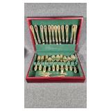 Farberware Silverware Gold Tone Silverware In A