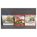Puzzles 1000PC (5), 550PC (1)