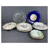 Assorted China Plates