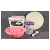 Tupperware Divided Vegetable & Dip Party Tray,