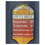 Yankee Drummer Coffee House Sign