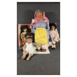 GrannyWorld African American Grandmother Doll & Mo