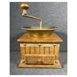 Wooden Manual Hand-Crank Coffee Grinder