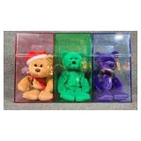 TY Beanie Babies In Acrylic Display Cases (3)