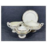 Mount Clemens China Sugar and Creamer