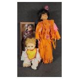 Native American Porcelain Dolls(2), 1950
