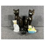 Cat Figurines (5)