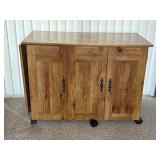 Sauder Cabinet w/ Table Top Extension