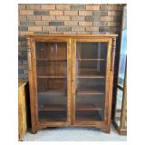 Oak Book Cabinet