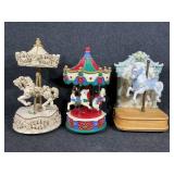 Decorative Carousel Music Boxes (3)
