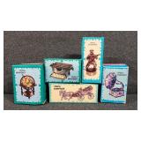 Die-cast Miniature Metal Pencil Sharpeners In Box
