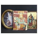 Angel, Jesus Shepherd prints, Penn Color Book