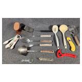 Assorted Kitchen Utensils, Recipe Holder