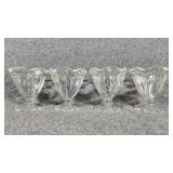 Footed Tulip Ice Cream Sundae Dishes (4)