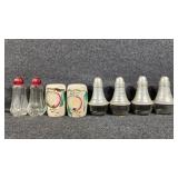 Salt & Pepper Shakers- 4 sets