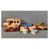 Wooden Antique Car Models (9)