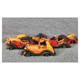 Wooden Toy Car Models Classic Automobiles