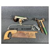 Vintage manual insecticide powder duster, oil