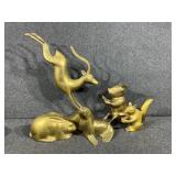 Solid Brass Animals (5)