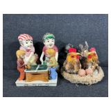 Ceramic Sport Figurines Coin Bank