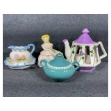 Violet Teapot, Girl planter