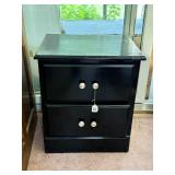 Black Side Table